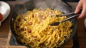 Depuis que j'ai compris cette technique hors du feu, mes carbonara ont enfin le goût d'une vraie trattoria romaine