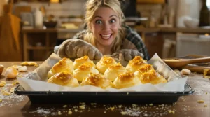 Depuis que je connais cette astuce, mes petits choux d’apéro au fromage gonflent sans retomber