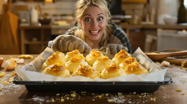 Depuis que je connais cette astuce, mes petits choux d’apéro au fromage gonflent sans retomber