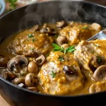 J’ai préparé ce filet mignon aux champignons et moutarde : fondant, crémeux, prêt en 30 minutes