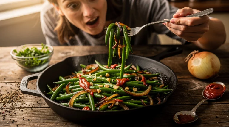 Mieux que la cuisson à l’eau, les haricots verts sont bien plus savoureux cuisinés comme ça Mieux que la cuisson à l’eau, les haricots verts sont bien plus savoureux cuisinés comme ça