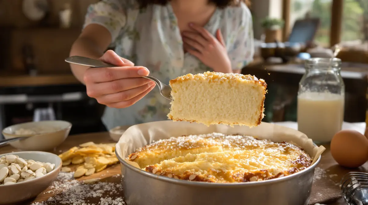 « Mon astuce pour un gâteau à l’amande ultra moelleux » : ma recette sans beurre fait l’unanimité « Mon astuce pour un gâteau à l’amande ultra moelleux » : ma recette sans beurre fait l’unanimité