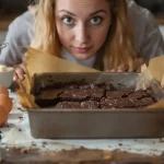 Mon brownie healthy express : 4 ingrédients du placard, chocolat intense et zéro farine