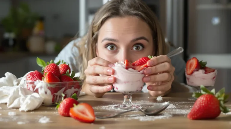 Ce dessert 2 ingrédients aux fraises, sans cuisson, est celui à tester avant la fin du printemps
