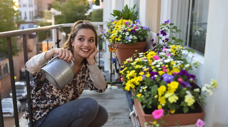 Cette mini fleur en pot attire les papillons et pousse vite : la plante idéale pour un petit balcon
