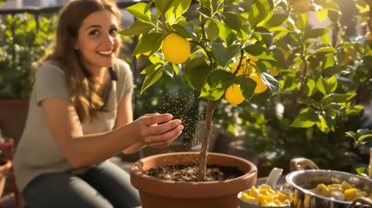 Citronnier : dès le 15 mars, donnez-lui cet ingrédient de cuisine et il va vite doubler de volume