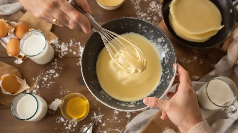 Crêpes : le secret du verre et la règle 1-2-2-2 révèlent une pâte parfaite à chaque fois Crêpes : le secret du verre et la règle 1-2-2-2 révèlent une pâte parfaite à chaque fois