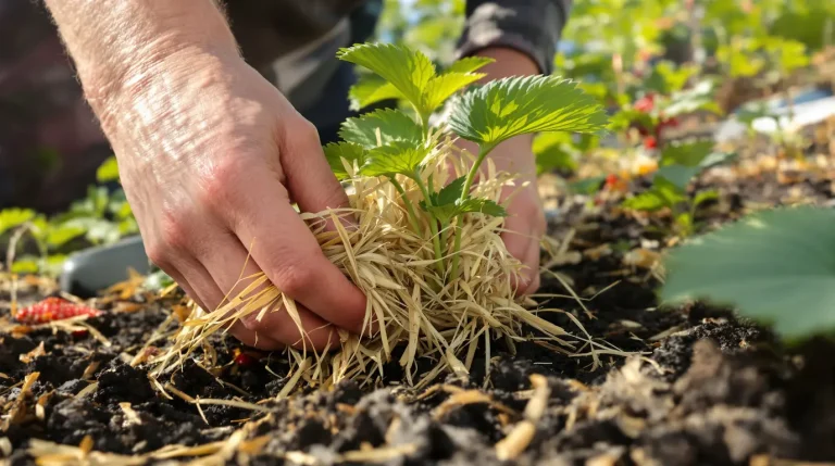 Fraisiers : ce geste de printemps avec le paillage sans lequel vous gâchez tout cet été