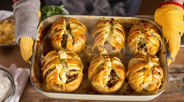À la maison, ces pommes de terre farcies sont devenues notre recette préférée du vendredi