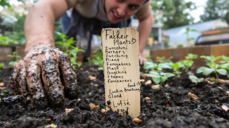 Les anciens n’utilisaient pas d’étiquettes plastiques au potager : leur astuce oubliée marche encore mieux