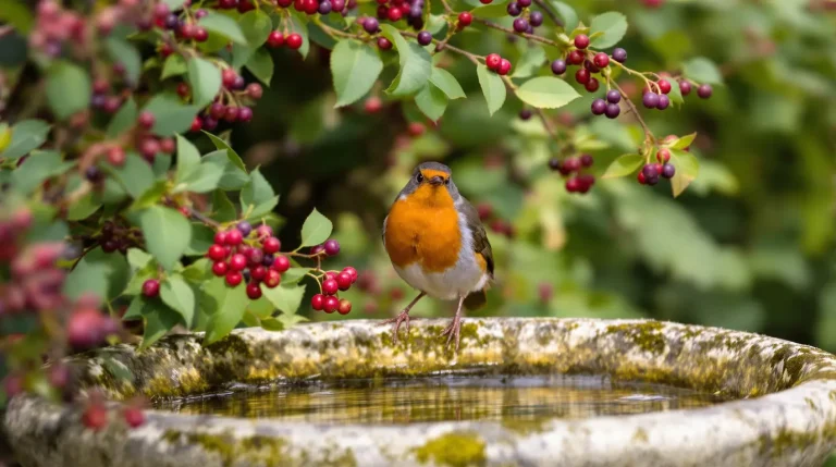 Les rouges-gorges restent dans votre jardin si vous plantez cet arbuste à baies, à une condition Les rouges-gorges restent dans votre jardin si vous plantez cet arbuste à baies, à une condition