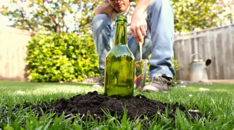 Les taupes ont quitté son jardin depuis qu’il enterre cet objet qu’on jette tous à la poubelle