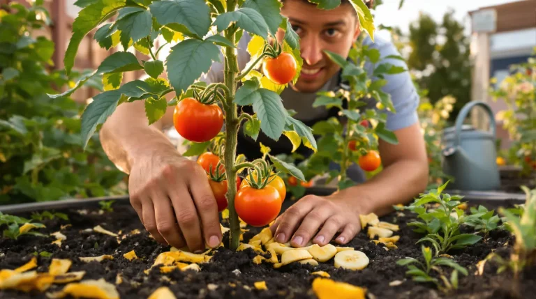 Ne jetez plus vos peaux de banane : voici comment elles boostent vraiment la croissance de vos tomates Ne jetez plus vos peaux de banane : voici comment elles boostent vraiment la croissance de vos tomates