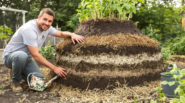 Potager : comment j’ai construit une butte de culture durable pour booster les récoltes de l’été Potager : comment j’ai construit une butte de culture durable pour booster les récoltes de l’été