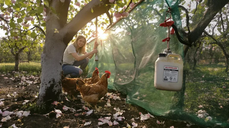 Pourquoi de plus en plus de propriétaires de poules refusent ce traitement classique des fruitiers
