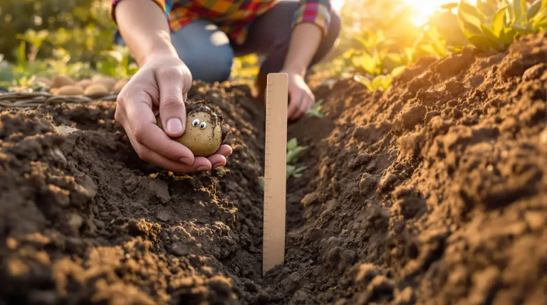 À quelle profondeur planter les pommes de terre pour une récolte abondante ? La vérité À quelle profondeur planter les pommes de terre pour une récolte abondante ? La vérité