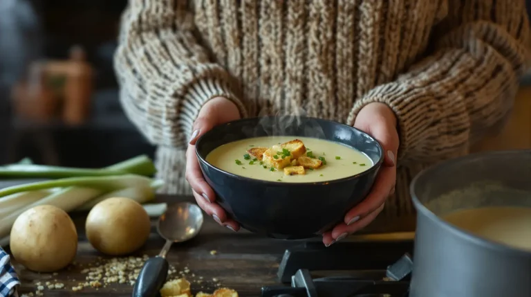 2 ingrédients suffisent : je fais ce velouté de poireaux parfait en hiver pour 4 personnes 2 ingrédients suffisent : je fais ce velouté de poireaux parfait en hiver pour 4 personnes