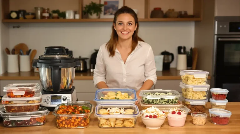 Batch cooking Thermomix : 10 recettes du soir pour préparer toute la semaine du 11 au 15 mai Batch cooking Thermomix : 10 recettes du soir pour préparer toute la semaine du 11 au 15 mai