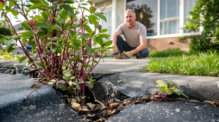 Depuis 2025, cette plante qui perce l’asphalte est interdite à la vente et au transport dans l’UE Depuis 2025, cette plante qui perce l’asphalte est interdite à la vente et au transport dans l’UE