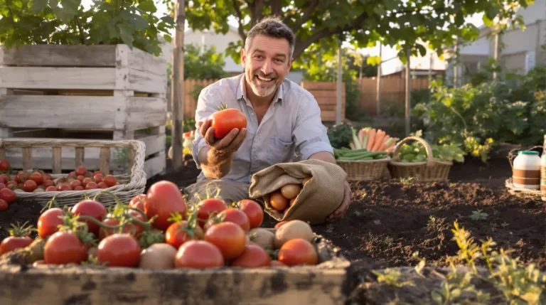 « J’ai dû faire 100 kg de tomates, 150 kg de pommes de terre » : ces fous du potager évitent presque le supermarché « J’ai dû faire 100 kg de tomates, 150 kg de pommes de terre » : ces fous du potager évitent presque le supermarché