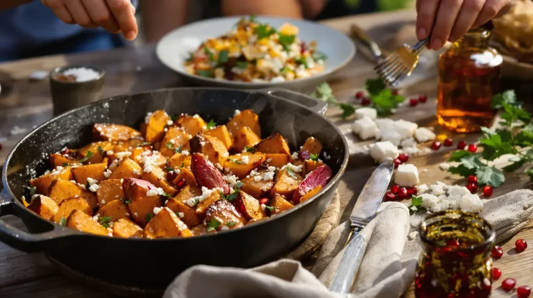 J’ai rôti une patate douce au miel et cumin pour tester : mes invités ont cru à un cours de cuisine J’ai rôti une patate douce au miel et cumin pour tester : mes invités ont cru à un cours de cuisine