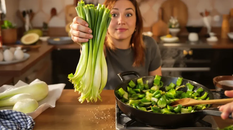 Jeter le vert des poireaux est l’erreur la plus bête que font 9 Français sur 10 en cuisine Jeter le vert des poireaux est l’erreur la plus bête que font 9 Français sur 10 en cuisine