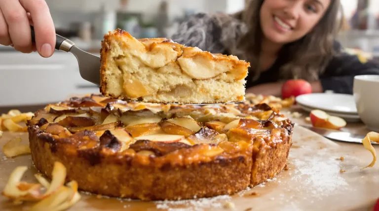 Julie Andrieu révèle sa recette de gâteau aux pommes favori, bien meilleur qu'une simple tarte Julie Andrieu révèle sa recette de gâteau aux pommes favori, bien meilleur qu'une simple tarte