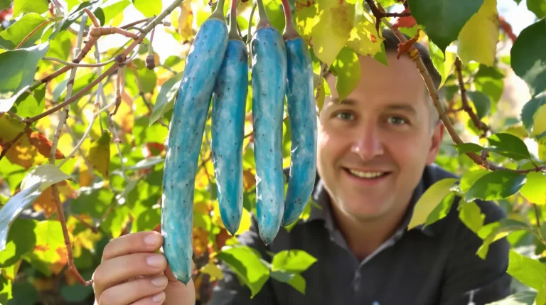 La plante de la semaine : cet arbuste produit des « saucisses » bleues comestibles et pousse bien en France La plante de la semaine : cet arbuste produit des « saucisses » bleues comestibles et pousse bien en France