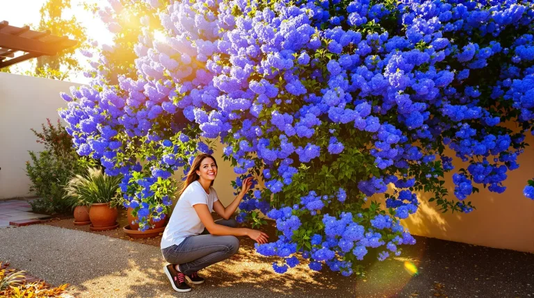 La plante de la semaine : venue de Californie, elle aime le soleil et pare le jardin d’un bleu spectaculaire La plante de la semaine : venue de Californie, elle aime le soleil et pare le jardin d’un bleu spectaculaire