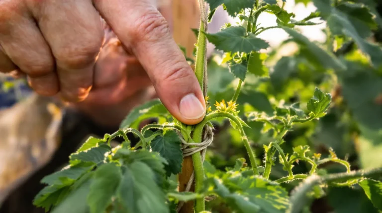 Les anciens ne coupaient jamais un gourmand de tomate sans vérifier sa taille : la règle oubliée Les anciens ne coupaient jamais un gourmand de tomate sans vérifier sa taille : la règle oubliée