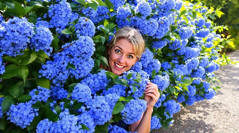 Les céanothes, ces arbustes révèlent des fleurs d’un bleu inimitable au jardin, voici pourquoi