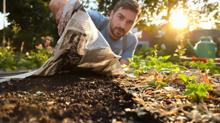 Papier journal au jardin pour un paillage de fortune : bonne idee ou vraie erreur ? Papier journal au jardin pour un paillage de fortune : bonne idee ou vraie erreur ?