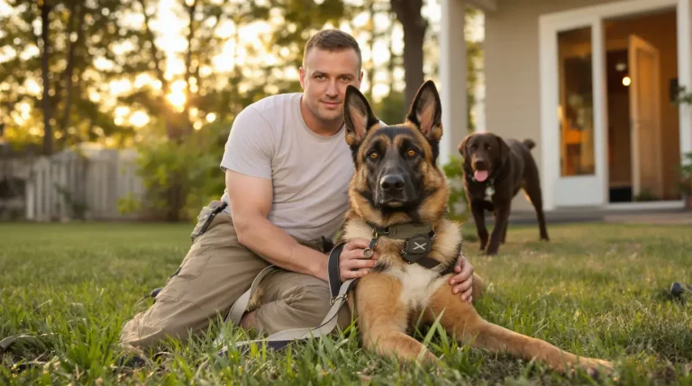 Pour rester avec son Malinois de mission, ce maître-chien l’adopte et lui offre une retraite dorée Pour rester avec son Malinois de mission, ce maître-chien l’adopte et lui offre une retraite dorée