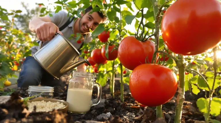 Tomates plus grosses et plus savoureuses : ajoutez 3 cuillères de ce produit à l’eau et découvrez pourquoi Tomates plus grosses et plus savoureuses : ajoutez 3 cuillères de ce produit à l’eau et découvrez pourquoi