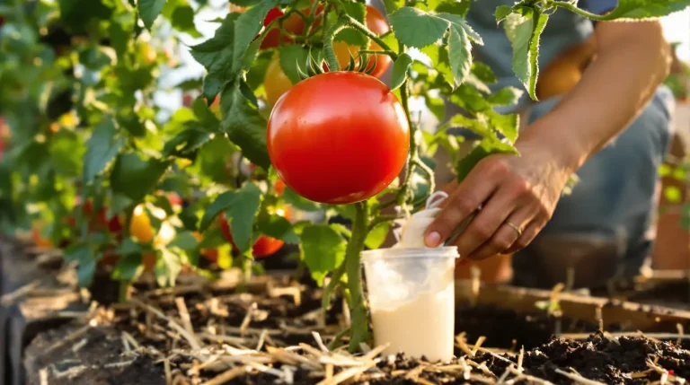 Tomates plus grosses et plus savoureuses : ajoutez 3 cuillères de ce produit à l’eau et découvrez pourquoi Tomates plus grosses et plus savoureuses : ajoutez 3 cuillères de ce produit à l’eau et découvrez pourquoi