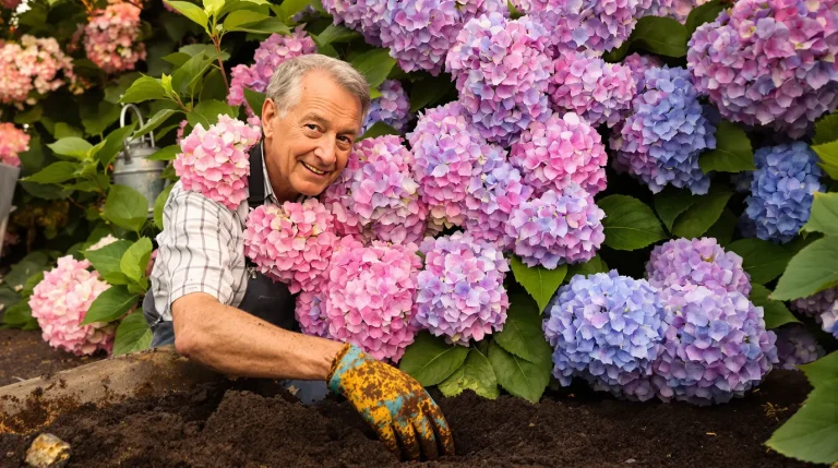 Les anciens plantaient une vieille fourchette rouillée au pied des hortensias : voici pourquoi Les anciens plantaient une vieille fourchette rouillée au pied des hortensias : voici pourquoi