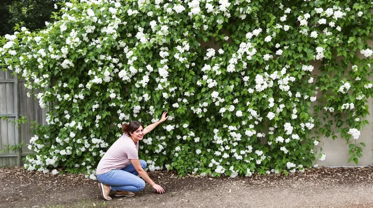 Plantez-le au fond du jardin : il pousse sans eau, coupe le vent et fleurit en cascade Plantez-le au fond du jardin : il pousse sans eau, coupe le vent et fleurit en cascade