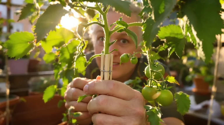 Voici comment une simple pince à linge sur la tige des tomates transforme vraiment votre récolte Voici comment une simple pince à linge sur la tige des tomates transforme vraiment votre récolte